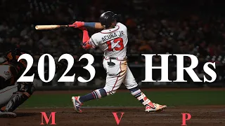 Ronald Acuña Jr 2023 Home Runs [UNANIMOUS MVP]