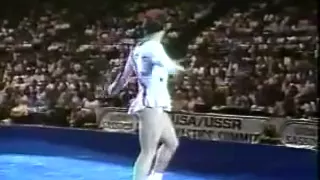 1988  Пол Хант - гимнаст- клоун. Удивительное зрелище!