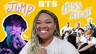 THIS IS TOO MUCH! | BTS - JUMP + MISS RIGHT live REACTION | Skool Luv Affair ERA