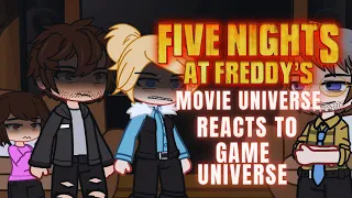 FNAF Movie Characters React to their Game Universe!