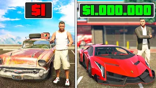 Fabricando AUTOS de $1 a $1.000.000 en GTA 5