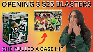 KELSEY PULLS AN ULTRA RARE CASE HIT | 2023 PRESTIGE FOOTBALL BLASTER BOX