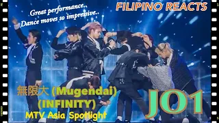 JO1  🇯🇵  || 無限大 (Mugendai) (INFINITY) live performance | Asia Spotlight || FILIPINO REACTION VIDEO