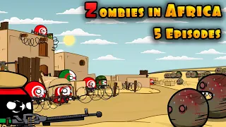 Zombies in Africa - Episodes 5 / Defense preparation / Countryballs