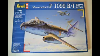 Revell 1/72 Messerschmitt P 1099 B/I A Look Inside The Box