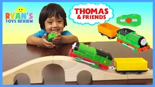 Thomas and Friends Remote Control Percy Trackmaster toy trains