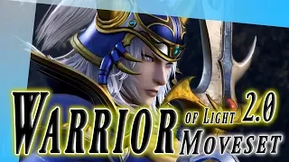 Warrior of Light 2.0 (Rework) Moveset + Detail - Dissidia Final Fantasy NT (DFFAC/DFFNT)