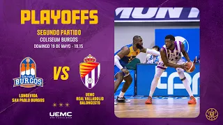 RESUMEN | PO2 LEB Oro: Longevida San Pablo Burgos 91 - 61 UEMC Real Valladolid Baloncesto