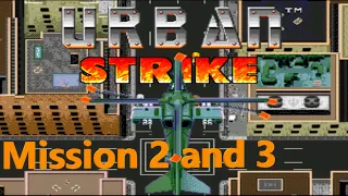 Urban Strike (русская версия). Миссии 2 и 3. Нефтяные вышки. Mission 2 and 3. Baja oil rigs.