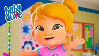 Baby Alive Official 🥦Babies Love Vegetables 🌽BRAND NEW EPISODE 18 🌈 Kids Videos and Baby Cartoons 💕