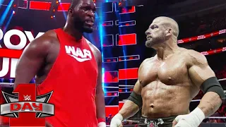 Wwe Omos Jordan Omogbehin vs Triple H Full Match 2021