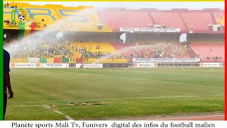 Le Stade du 26 Mars avec son nouveau système d'arrosage