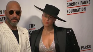 Alicia Keys honored at the Gordon Parks Foundation annual gala in New York