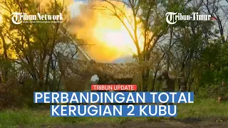 🔴 PERBANDINGAN TOTAL KERUGIAN RUSIA DAN UKRAINA DALAM ANGKA HINGGA HARI 491 KONFLIK