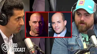 Reaction to Joe Rogan Going OFF on Brian Stelter (HEATED)