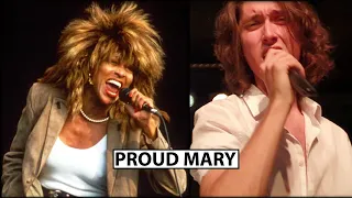 In tribute to TINA TURNER... PROUD MARY (live cover)