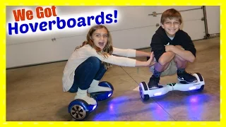 We Got New HOVERBOARDS