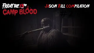 Friday the 13th The Game Camp Blood | Jason Killing Compilation #2