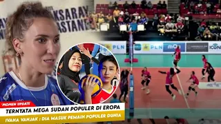 Penasaran Dengan Kekuatan Mega & Pro Liga ! Super mega Bintang Ivana Vanjak Jajal Kekuatan Megawati