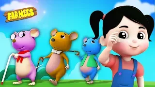 Three Blind Mice | Nursery Rhymes for Children | Videos for Babies