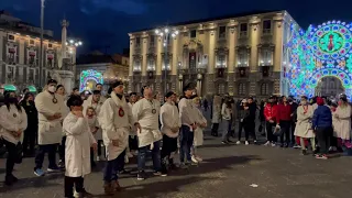 Catania 12 Febbraio 2022 Ottava della Festa di Sant'Agata e Canto dell'Inno e Preghiere alla Patrona