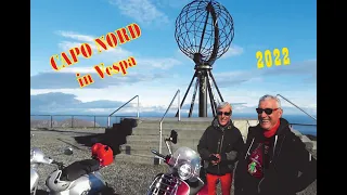 TOUR da Ormea a CAPO NORD in vespa