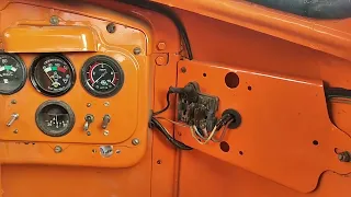 Установка дополнительных фар на кабину трактора ДТ-75