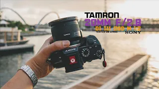 Tamron 20mm f/2.8 Di III OSD M 1:2 4K Cinematic Sony (Is the $299 Super Wide-angle lens any good?)