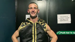 Post fight interview with Sam Little after his 40-36 win over Jake Pollard