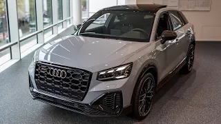 2022 Audi SQ2 in arrow gray pearl effect (300hp)  - Interior & Exterior!