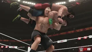 Brock lesnar Moveset - wwe 2k19