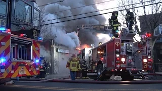 Cliffside Park,Nj Fire Department 3rd Alarm  2/27/16