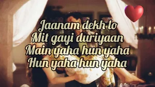 Main Yahan Hoon | Lyrics | Veer-Zaara |  Udit Narayan