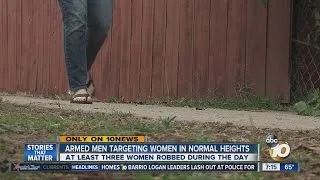 Armed men targeting women in Normal Heights