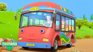 Колеса в автобусе + Музыкальные и анимационные видео для детей