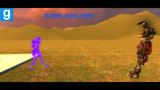 Gmod FNAF | Freddy and Friends Bonnie Runs Away