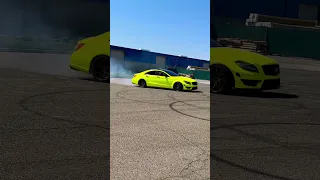 Neon CLS63 AMG getting down !!! #automobile #cls63amg #cls63 #car #supercar #supercars #amg