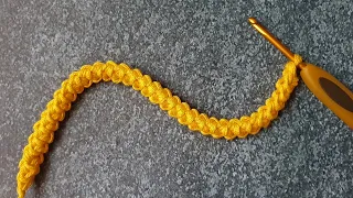 How to Crochet a Simple Cord | Easy Crochet Cord