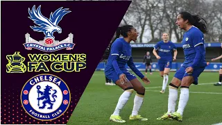 Chelsea women vs Cristal Palace |  Women’s Fa League Cup