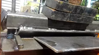 home made pressbrake explosion DIY