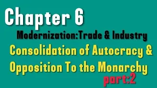 Grade 12 History Chapter 6: consolidation of Autocracy: New Curriculum