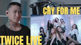 REACTION to TWICE 'Cry For Me' LIVE | KELLY CLARKSON SHOW