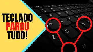 teclado notebook positivo parou de funcionar todas as teclas