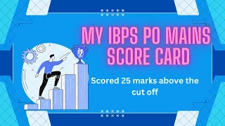 IBPS PO MAINS SCORECARD #ibpspo #ibps #scorecard #ibpspo2022