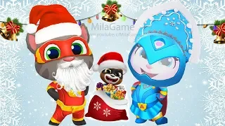 ГОВОРЯЩИЙ ТОМ ПОГОНЯ ГЕРОЕВ Talking Tom Hero Dash лучше БЕГ ЗА ЗОЛОТОМ