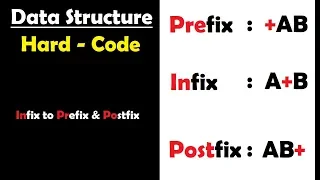 5- شرح الـ Infix, Prefix, Postfix Expressions والتحويل بينهم !