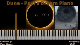 Dune - Paul’s Dream Main Theme (Piano Cover) | Free Sheet Music