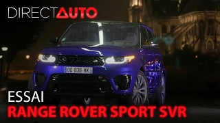 Essai - Range Rover Sport SVR : Un 4x4 de course !