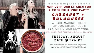 Join Us For A Cooking, Wine & Music Party