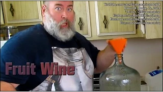 How To Make FRUIT WINE - Day 16,463